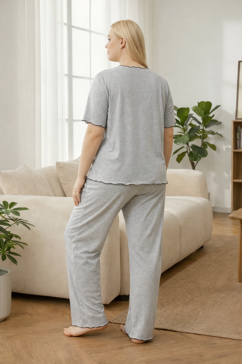 Grey Women’s Soft Lounge Wear Suit
