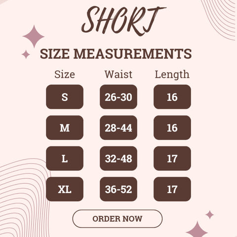 Pack of 3 Plain shorts for Women (pink , yellow , purple)